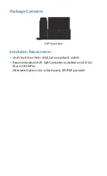 Preview for 3 page of UniFi UVP Touch Max Quick Start Manual