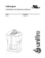 Unifire eHEnergizer PHE-120 Installation And Operation Manual preview