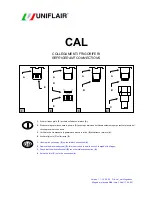 Предварительный просмотр 7 страницы Uniflair CAL 0251 Instruction Manual