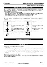 Предварительный просмотр 22 страницы Uniflair RAL 1000 Instruction Manual