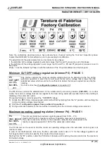 Предварительный просмотр 28 страницы Uniflair RAL 1000 Instruction Manual