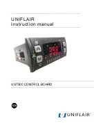 Preview for 1 page of Uniflair UST500 Instruction Manual