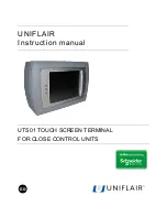 Preview for 1 page of Uniflair UTS01 Instruction Manual