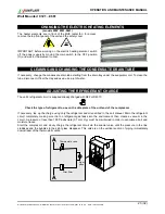 Предварительный просмотр 23 страницы Uniflair WMA 0121 Operation And Maintenance Manual