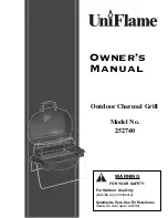 Uniflame 252740 Owner'S Manual preview