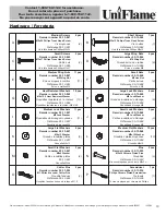 Preview for 11 page of Uniflame 252801 Owner'S Manual