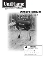 Предварительный просмотр 1 страницы Uniflame B2154T Owner'S Manual