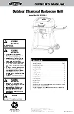 Предварительный просмотр 1 страницы Uniflame CBC1232SP-1 Owner'S Manual