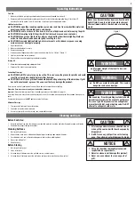 Preview for 9 page of Uniflame CBC1752WC-U Owner'S Manual