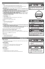 Preview for 9 page of Uniflame CBC1781WB-U Owner'S Manual