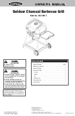 Preview for 1 page of Uniflame CBC730W-C Owner'S Manual