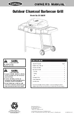 Uniflame CBC842W Owner'S Manual предпросмотр