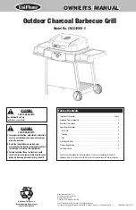 Uniflame CBC842WD-C Owner'S Manual предпросмотр