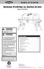 Preview for 9 page of Uniflame CBT1010W-C Owner'S Manual