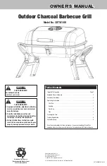 Preview for 1 page of Uniflame CBT1010W Owner'S Manual