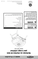 Preview for 16 page of Uniflame CBT711W-C Owner'S Manual