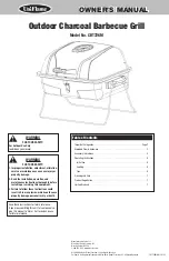 Предварительный просмотр 1 страницы Uniflame CBT726M Owner'S Manual