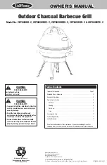 Предварительный просмотр 1 страницы Uniflame CBT802WB-C Owner'S Manual