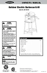 Uniflame EBC1252W Owner'S Manual preview