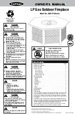 Preview for 1 page of Uniflame GAD1374 Series Owner'S Manual