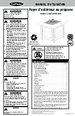 Preview for 11 page of Uniflame GAD1399SP Owner'S Manual