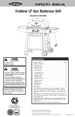 Предварительный просмотр 1 страницы Uniflame GBC1025W Owner'S Manual