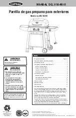 Предварительный просмотр 15 страницы Uniflame GBC1025W Owner'S Manual