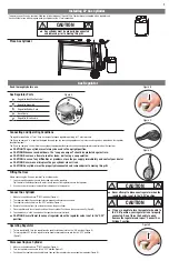 Предварительный просмотр 9 страницы Uniflame GBC1747WPF-U Owner'S Manual