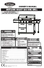 Предварительный просмотр 1 страницы Uniflame GBC1786WF-U Owner'S Manual