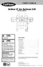 Предварительный просмотр 1 страницы Uniflame GBC621C Owner'S Manual