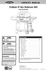 Предварительный просмотр 1 страницы Uniflame GBC720W Owner'S Manual