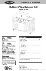 Uniflame GBC790W Owner'S Manual preview