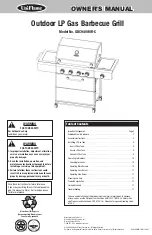 Uniflame GBC940WIR-C Owner'S Manual preview