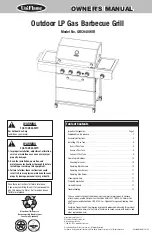 Предварительный просмотр 1 страницы Uniflame GBC940WIR Owner'S Manual