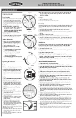 Предварительный просмотр 8 страницы Uniflame GBC981W Owner'S Manual