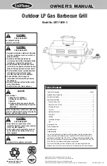 Предварительный просмотр 1 страницы Uniflame GBT1102W-C Owner'S Manual