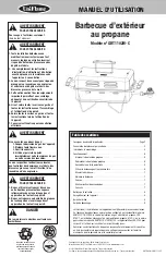 Предварительный просмотр 11 страницы Uniflame GBT1102W-C Owner'S Manual