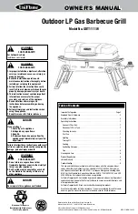 Uniflame GBT1111W Owner'S Manual preview