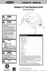 Uniflame GBT1123WRS Owner'S Manual preview