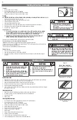 Предварительный просмотр 10 страницы Uniflame GBT1712W-U Owner'S Manual