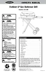 Предварительный просмотр 1 страницы Uniflame GTC1205B Owner'S Manual