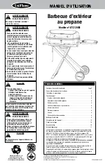 Предварительный просмотр 13 страницы Uniflame GTC1205B Owner'S Manual