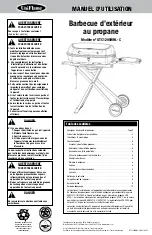 Предварительный просмотр 11 страницы Uniflame GTC1205WHL-C Owner'S Manual