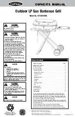 Предварительный просмотр 1 страницы Uniflame GTC1205WHL Owner'S Manual