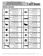 Preview for 7 page of Uniflame NB1854 Owner'S Manual