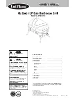 Uniflame NPG2301-C Owner'S Manual предпросмотр