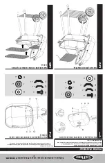 Предварительный просмотр 13 страницы Uniflame Outdoor Charcoal Barbecue Grill NB1854WRT-C Owner'S Manual
