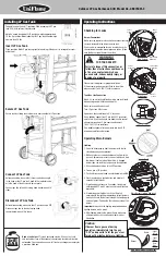 Предварительный просмотр 8 страницы Uniflame Outdoor LP Gas Barbecue Grill GBC730W-C Owner'S Manual