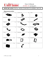 Preview for 3 page of Uniflame SC2001-1S Owner'S Manual