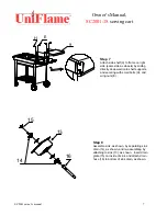 Preview for 8 page of Uniflame SC2001-1S Owner'S Manual